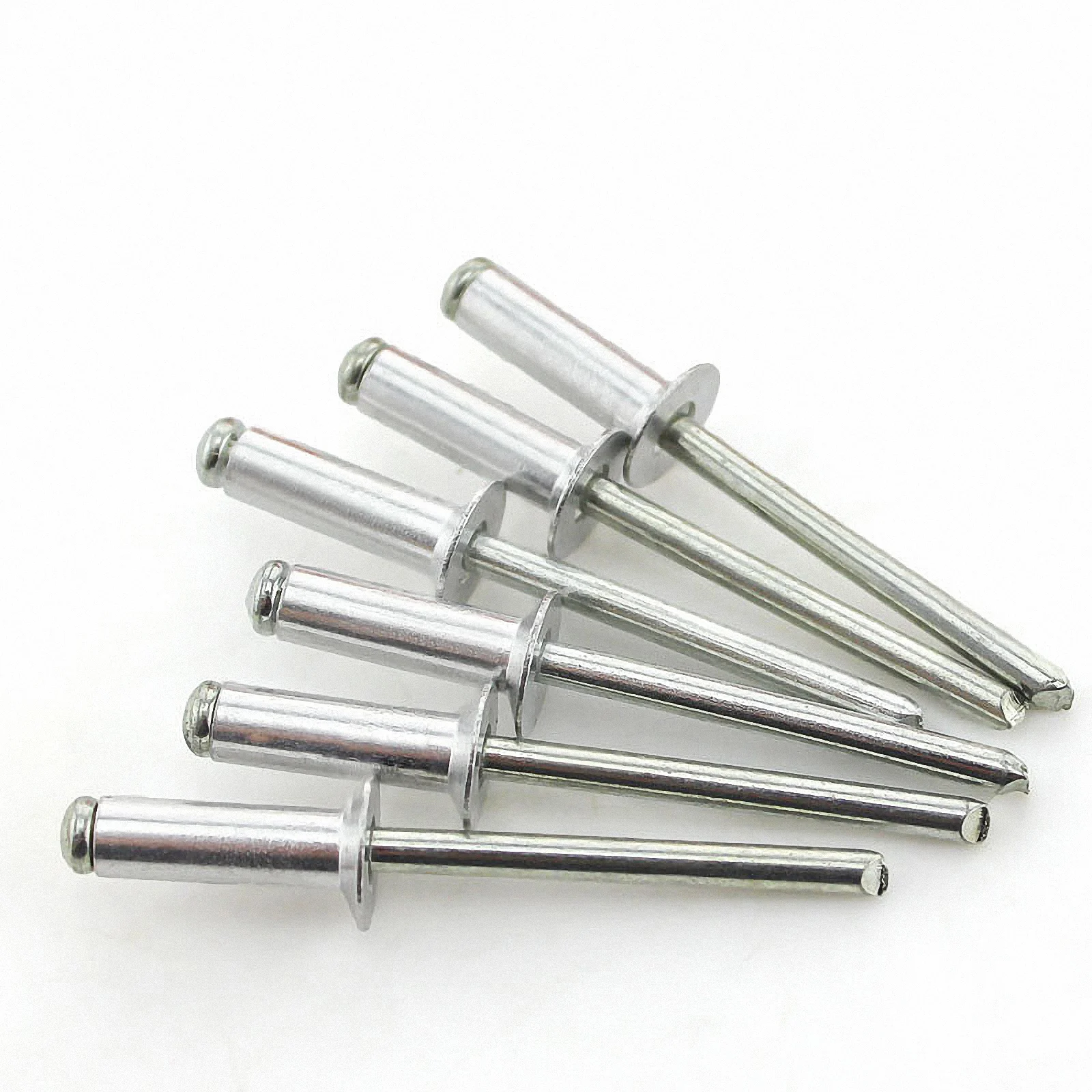 20/50/100 Viên M2.4 M3 M3.2 Nhôm Phẳng Countersunk Đầu Phá Mandrel Phối Đinh Tán Pop Đinh Tán Cho nội Thất Xe Máy Bay