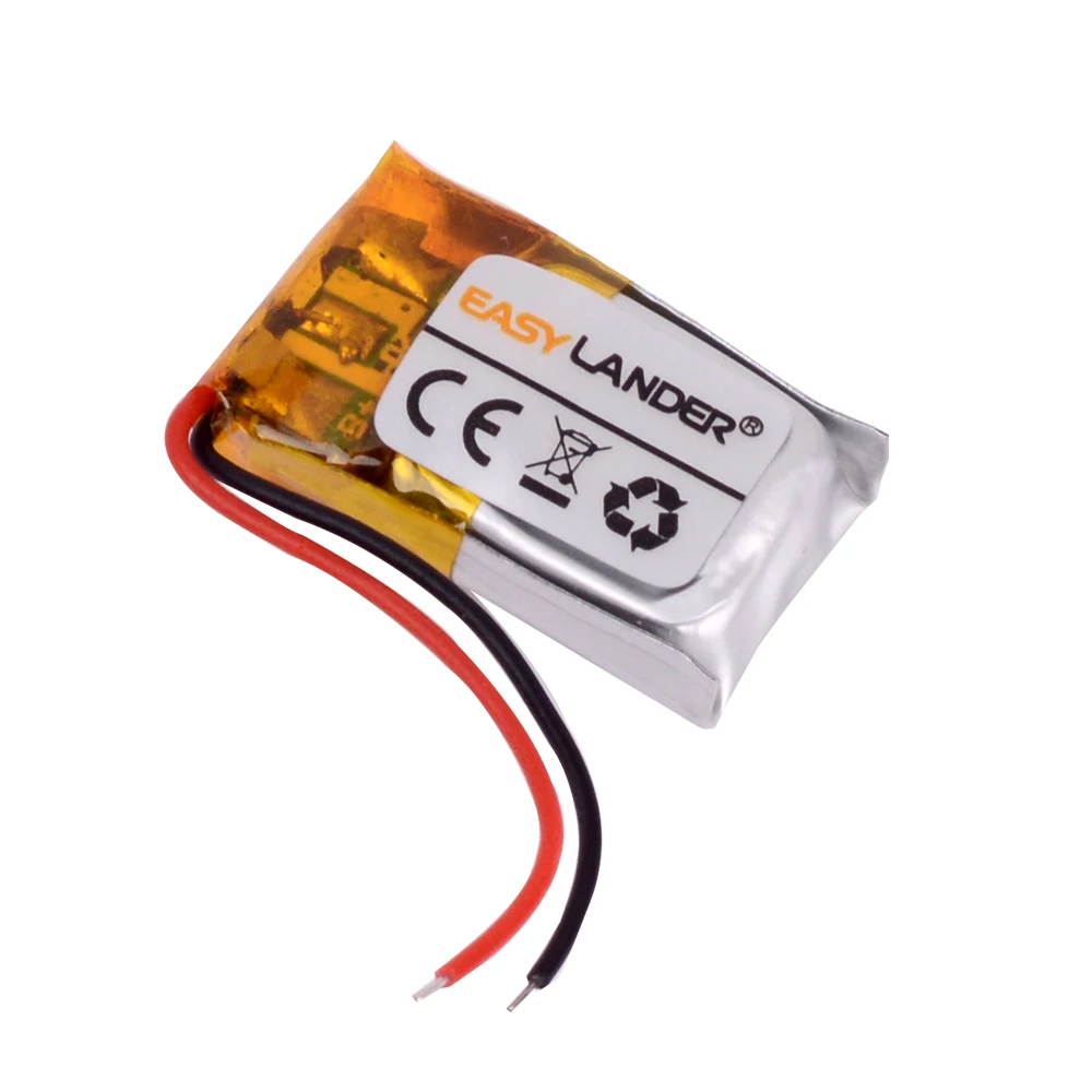 3.7V 501015 60mah Lipo Rechargeable Lithium li-Polymer Li-ion Battery For earphone wireless headphones headset 501115