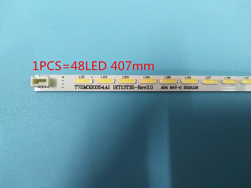 ل TCL L32F1590B TOT32LB LED7020 V0.2 LVW320CSOT 48LED 407 مللي متر 32 بوصة استخدام 100% جديد تلفاز LCD الخلفية بار اليسار + الحق