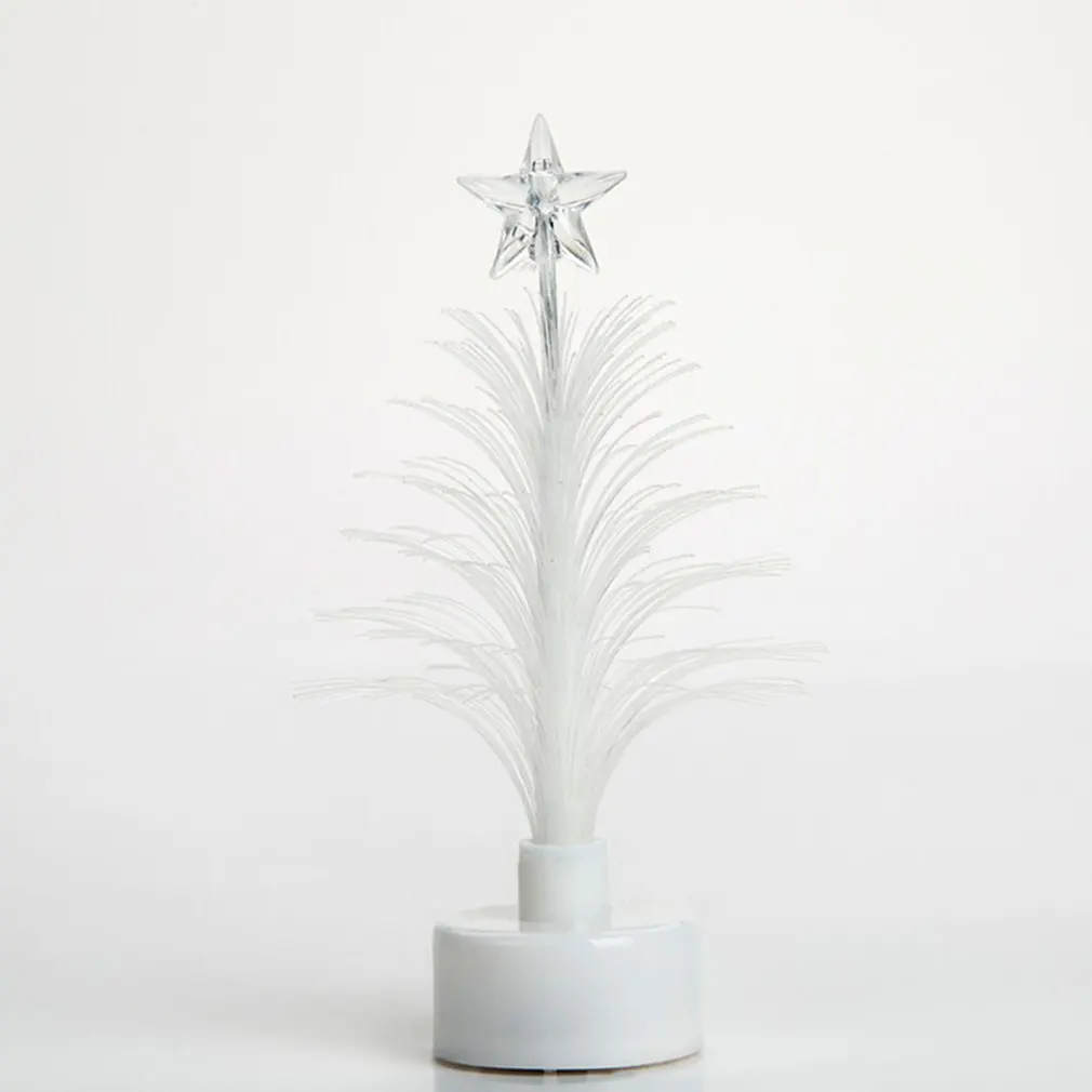 Colorful Christmas Xmas Tree LED Light Glitter Christmas Tree Night Light Lamp New Year Romantic Gift Home Party Decoration