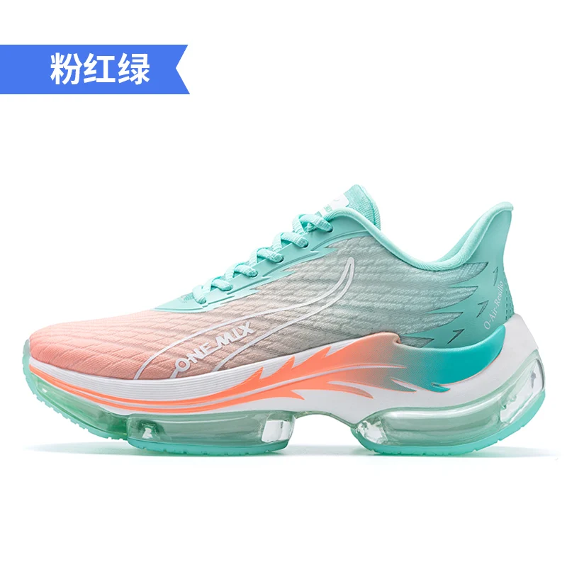 ONEMIX 2024 Running Shoes for Men Air Cushion Athletic Breathable Damping Fitness Shoe Outdoor Women Casual Trainer