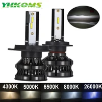 YHKOMS 110W 16000LM H4 H7 faro Led H11 Led H1 Led H8 H9 9006 4300K 6500K 8000K 10000K bombilla LED luz de coche luz antiniebla automática