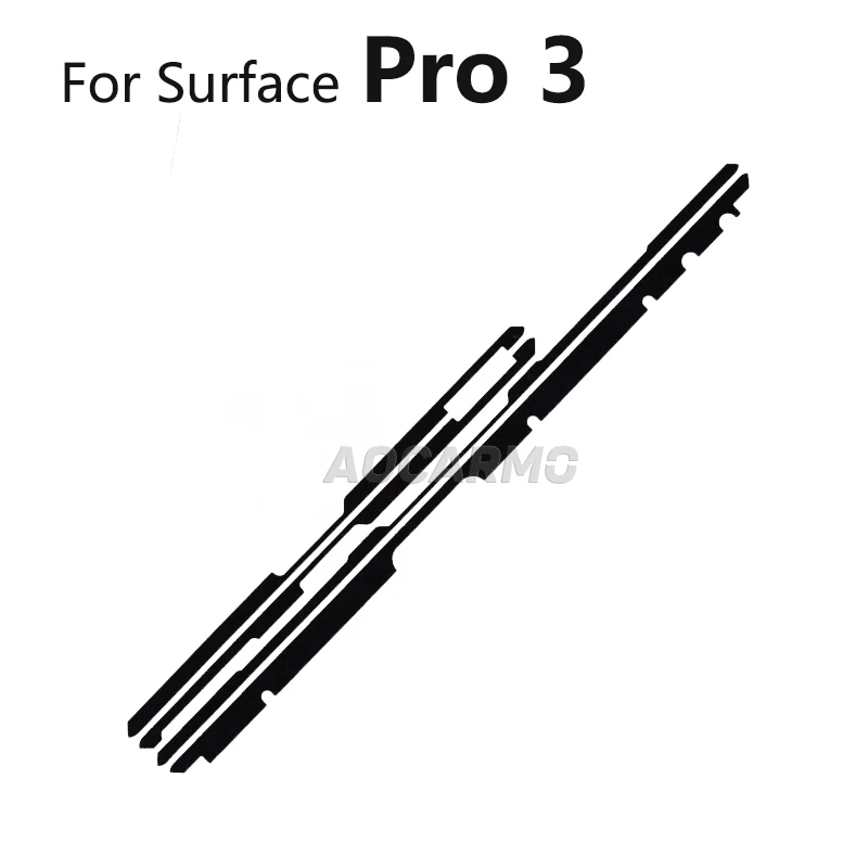 Aocarmo For Microsoft Surface Pro 4 / Pro 3 / Pro 5 6 9 Pro9 Pro7 Screen Frame Glue GO 2 Laptop Go1 Adhesive LCD Front Sticker