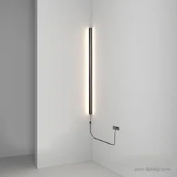 Modern Minimalist LED Wall Lamp Indoor Simple Line Wall Light Fixtures Home Lighting Decor Bathroom Bedroom Decor Wall Sconces
