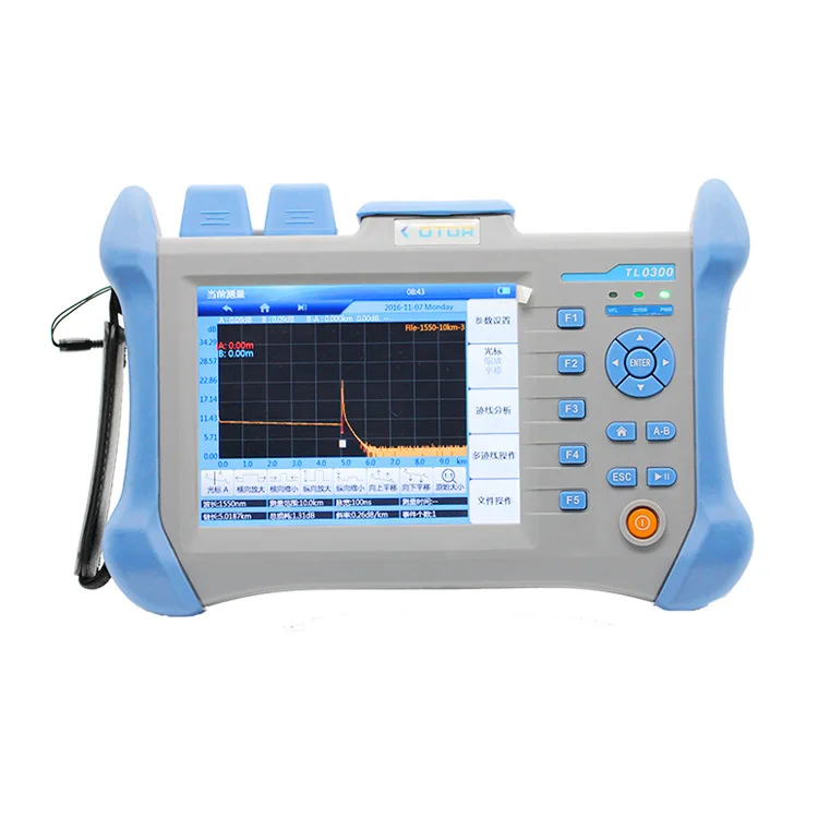 60km/120km TMO-300 OTDR +TL-510 Optical Power Meter +10MW VFL + CFS-2 Stripper Tool Set TMO300 optical time domain reflectometer