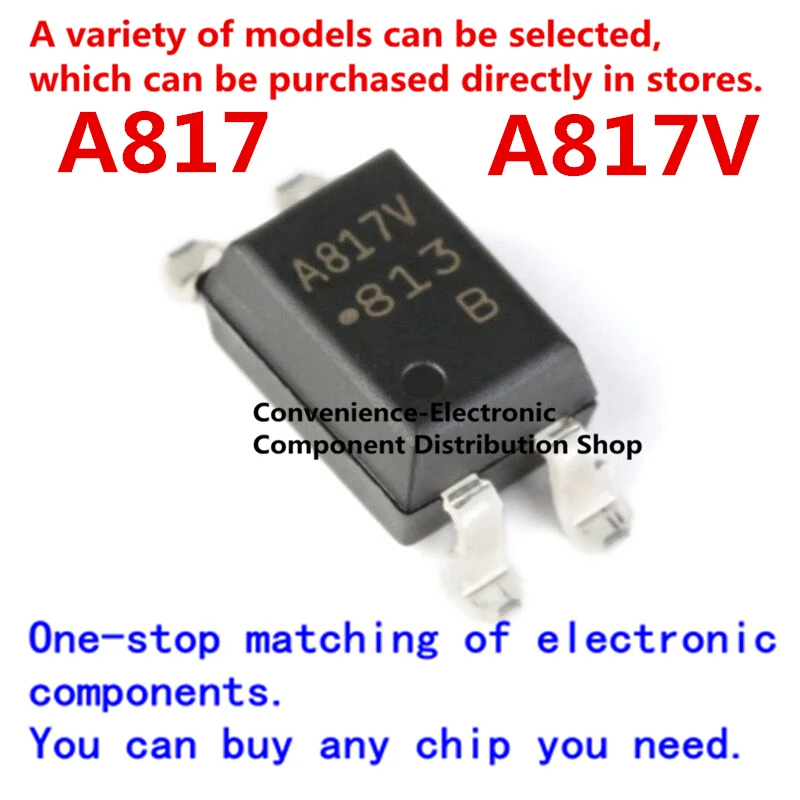 10PCS/PACK HCPL-817-56BE A817V A817 SOP4 HCPL-817 SMD