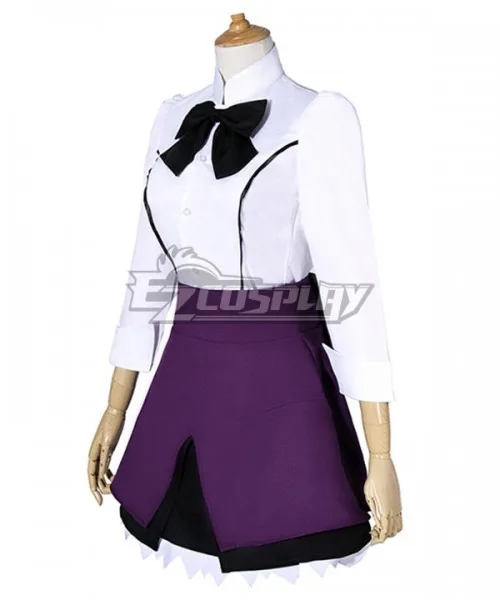 Fate grand order kara não kyoukai asagami fujino saia terno meninas festa de halloween vestido uniforme diário traje cosplay e001