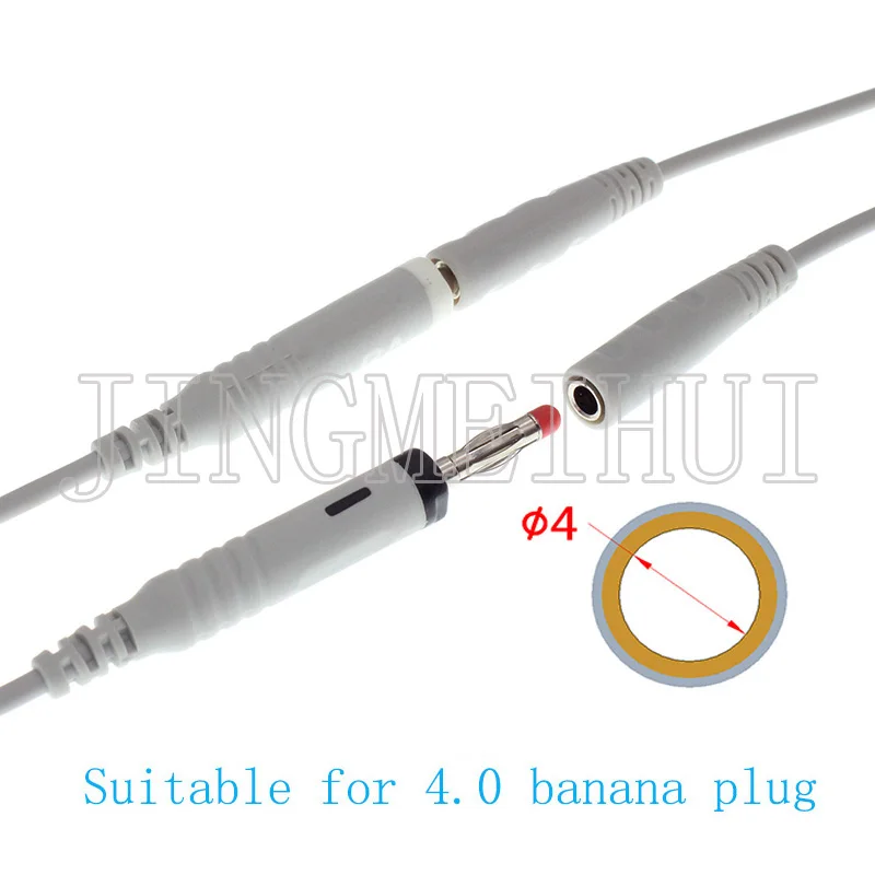 ECG EKG Electrode adapter/extension cable for Mindray/Nihon Kohden/Comen/Siemens/Schiller/Bionet/GE/Mortara/Edan ECG cable.