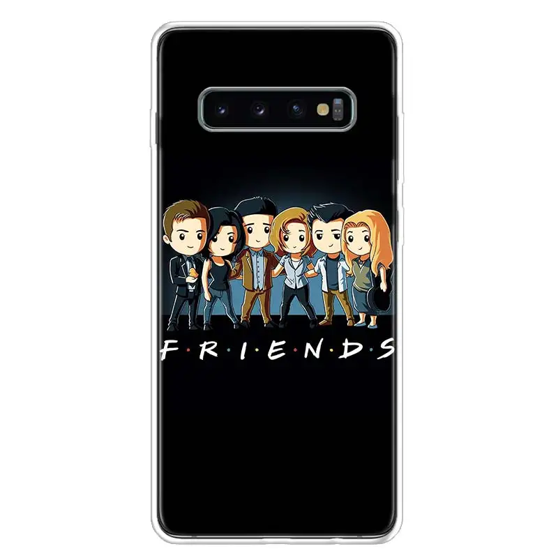 Friends Tv Show Funy Family Soft Soft Phone Case for Samsung Galaxy A51 A71 A41 A31 A21S A11 A10 A20E A30 A40 A50 A70 A6 A7 A8