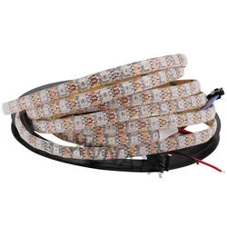 5V Smart Led Pixel Strip Light 5050 WS2801 IC 5m 30/60LED Flexible Tape Waterproof DATA CLOCK Seperately Ribbon Similar APA102