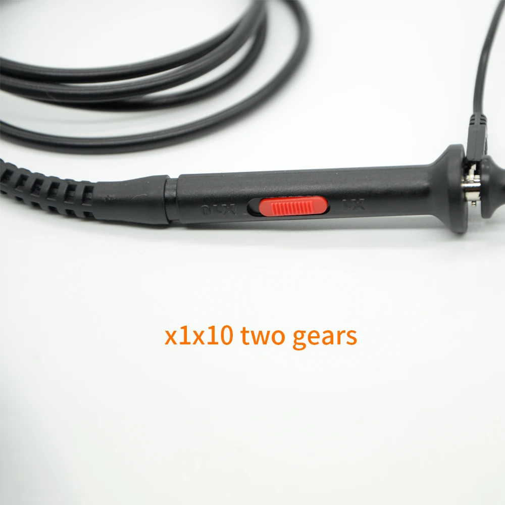 미니 오실로스코프 DS211 DS212 DS213 DSO QUAD VC101 용 MCX 60Mhz 오실로스코프 프로브, 블랙 X1/X10