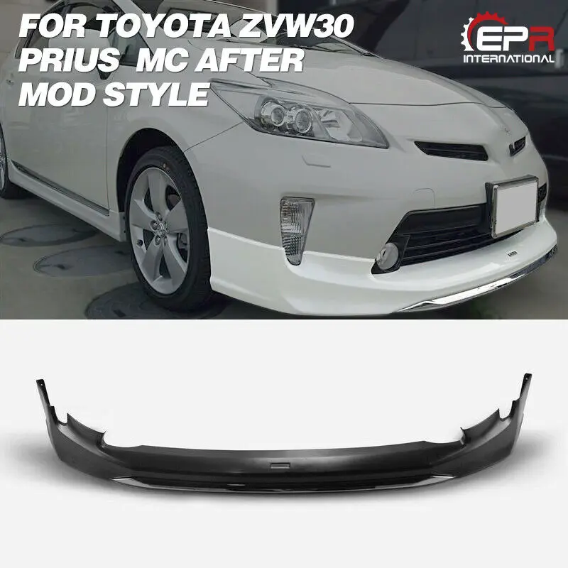 

For TOYOTA ZVW30 Prius MC after MOD Style Front pp half spoiler lip body kit Bumper diffusers bodykits