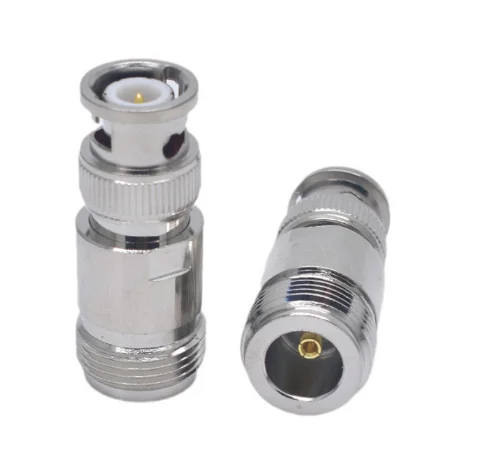 2pcs adapter N female to BNC Male plug RF Coaxial Connectors