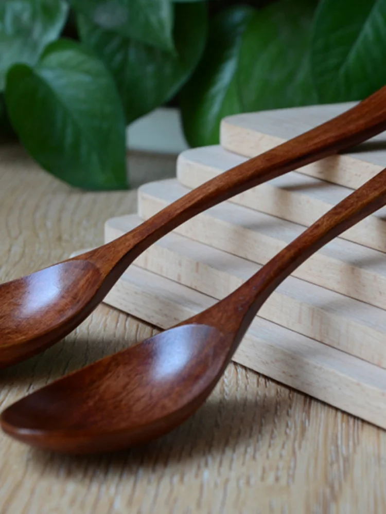 Wooden Spoon Bamboo Kitchen Cooking Utensil Tool For Kicthen   813 Soup Teaspoon Catering wooden spoons  spoon