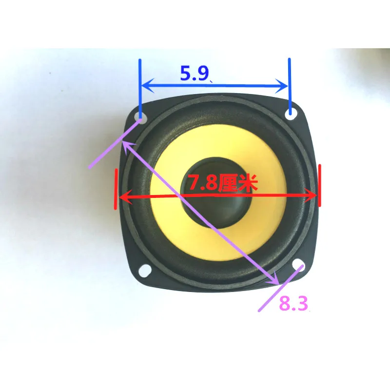 SOTAMIA 2Pcs 3 Inch Audio Full Range Speakers 4 Ohm 10W DIY Satellite Sound Amplifier Active Speaker Multimedia Loudspeaker