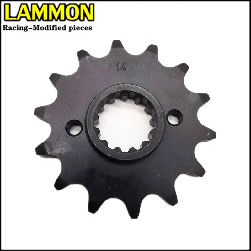 FOR KAWASAKI KLX250 KLX 250 Motorcycle Accessories Front Tire Chain Pinion Gear 14T