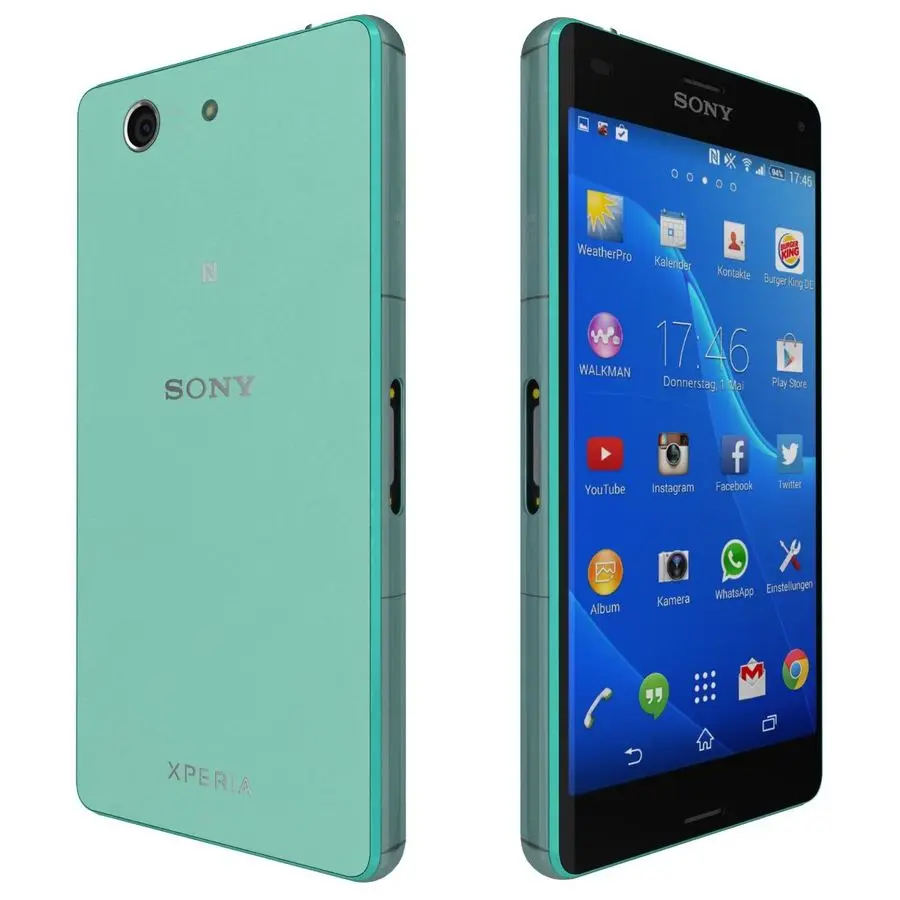 Imagem -03 - Desbloqueado Sony Xperia z3 Compacto D5803 Telefone Móvel 4.6 2gb Ram 16gb Rom Quad Core 20mp 4g Lte Android Smartphone