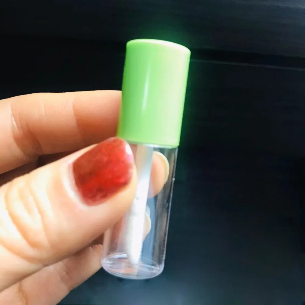 10/50/100 stücke 3ml Leere Lip Gloss Rohre Mini Lipgloss Container Kunststoff Flüssige Lippen balsam DIY tragbare Probe Flasche. – Detail 4