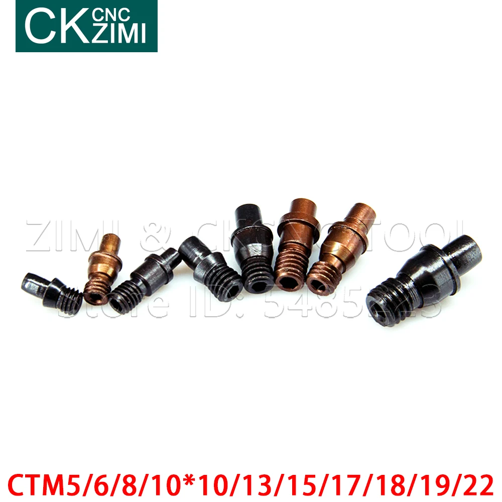 CTM515 CTM513 CTM618 CTM619 CTM613 CTM822 CTM510 CTM610 CTM617 CTM819 CTM1022 CNC lathe Center pin Arbor Accessories Screw Pins