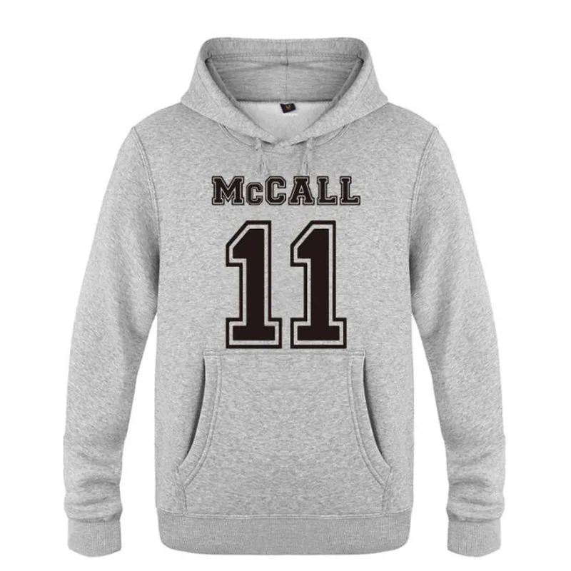 Mens Hoodies Teen Wolf McCall 11 Printed Hoodie Men Skate Winter Fleece Long Sleeve Men's Sweatshirt Tracksuit Hip Hop Pullover