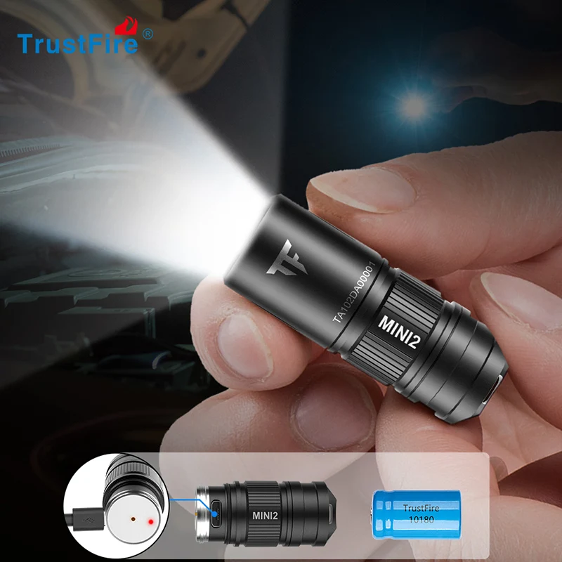 TrustfireMini2RechargeableMiniLedFlashlightKeychainUsbPowered250LumensFlashLightIPX8EDCTorchLampFlashlights-AliExpress39