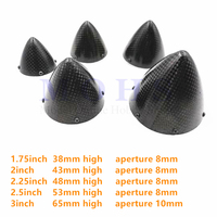 light  full carbon fiber CNC aluminum plate 1.75 2 2.25 2.5 3 inch  spinner F3A aircraft  airplane spinners