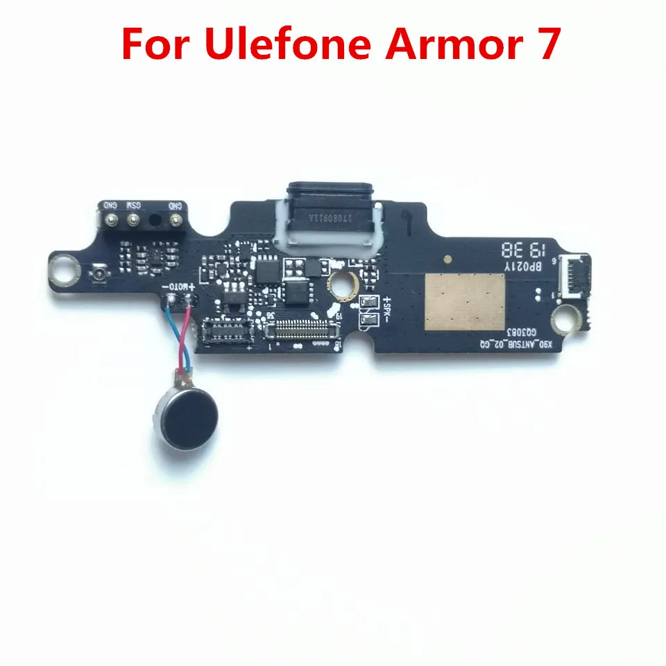 

Original Charge Dock Connector USB Board Port With Vibrator Motor Flex Cable Accessories For Ulefone Armor 7 Cellphone