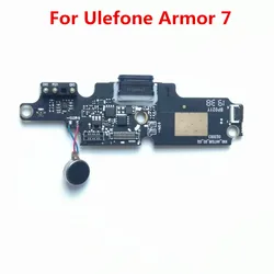 Original Charge Dock Connector USB Board Port With Vibrator Motor Flex Cable Accessories For Ulefone Armor 7 Cellphone