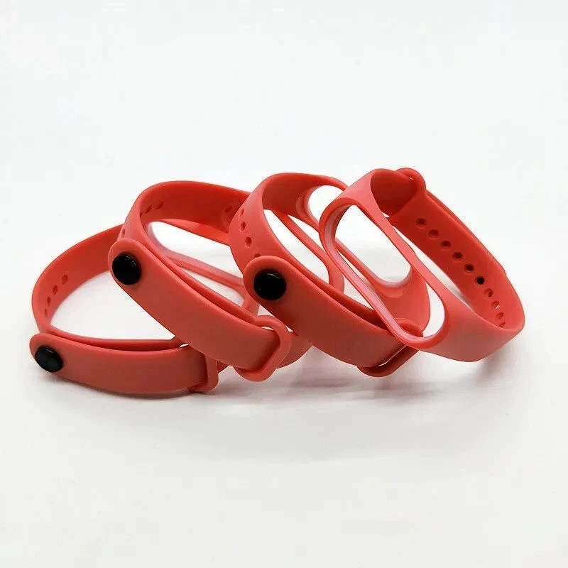 Metal Buckle For Xiaomi Mi Band 6 5 4 3 Replacement Strap Metal Buckle For Xiaomi Mi Band 3 5 6 7 8 Wristband Accessorie Buttons