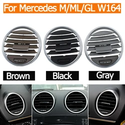 Dashboard Central Left Right AC Air Vent Grille Outlet Panel For Mercedes Benz W164 M 164 ML GL Class 300 350 400 450 2005-2012