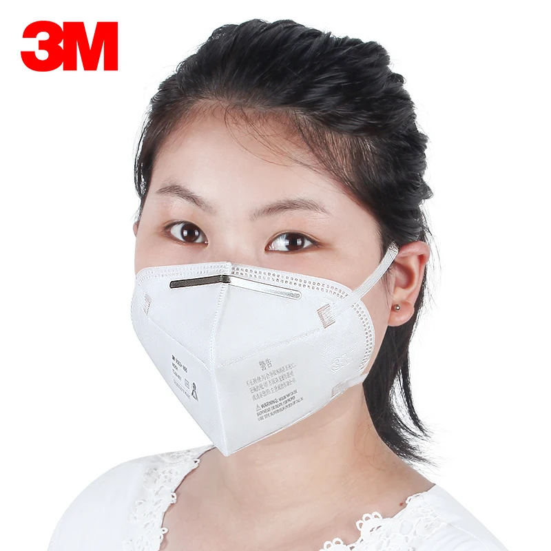 Imagem -05 - Máscara Niosh 9502 Mais Cabeça Adulto Respirador Máscaras Descartáveis Kn95 Pm2.5 Anti-fog Mascarilla Atacado 100 Pcs N95 3m