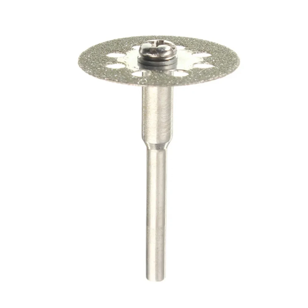 10pcs Circolare Seghe Lame di Taglio Ruota Dischi + 2pcs Mandrini Set Utensile Rotante In Acciaio Al Carbonio Accessori Trapano Duro materiale di Taglio