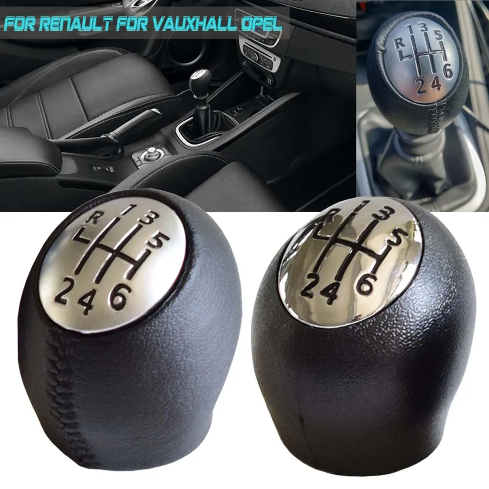 6-Gang-Schaltknauf für Renault SCENIC LAGUNA TRAFIC ESPACE MASTER, für Vauxhall Opel MOVANO, für Nissan INTERSTAR