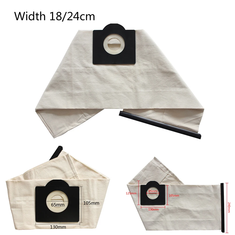 Washable Mop Cloth Dust Bags For Karcher WD 3.300 M WD 3.200 WD 3.500 SE 4001 SE 4002 WD3 MV3 SE4001 A2299 Fit For 6.959-130