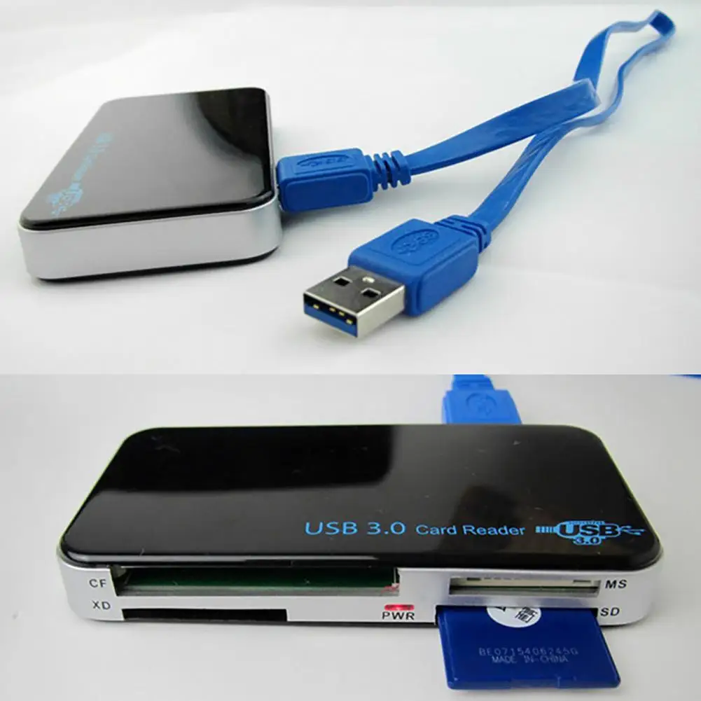 ​New Card Reader USB3 0 to CF MS Card Adapter for Laptop PC USB to Multi Card adapter Cardreader Smart Card Reader