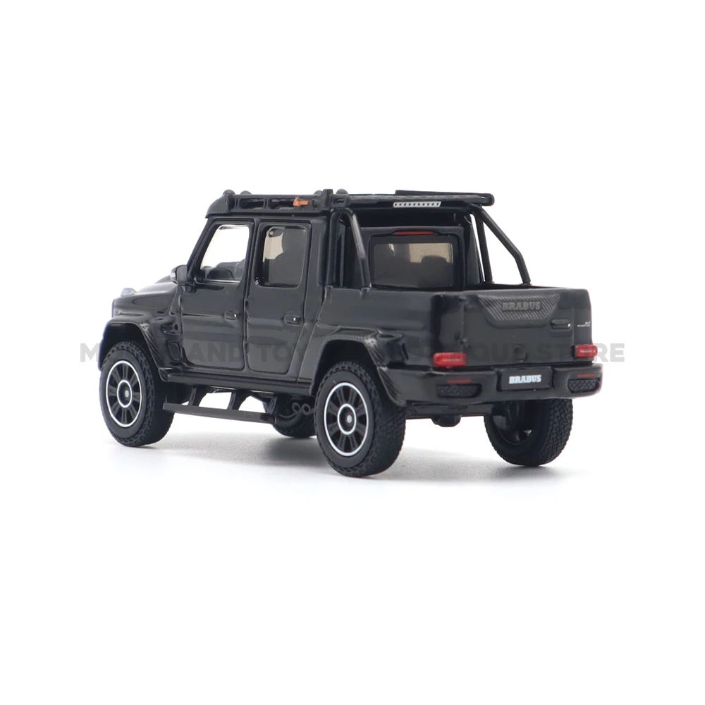 1/64 BenzBrabus G 800 Adventure XLP 2020 Pickup Almost Real Diecast Model Toys Car Boys Gilrs Gifts