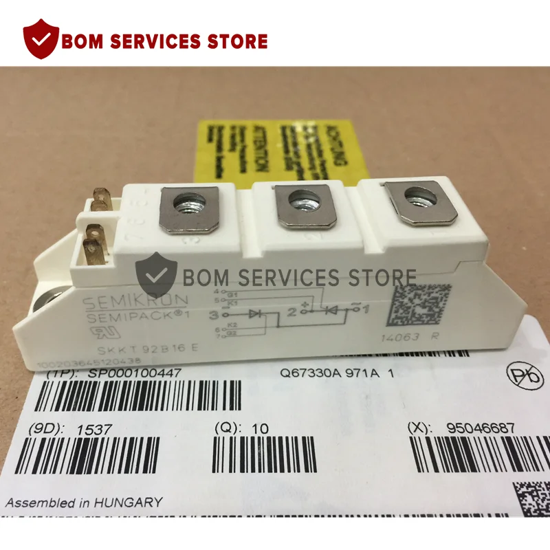 SKKT92B16E SKKT92B14E SKKT92B12E شحن مجاني جديد أصلي IGBT وحدة