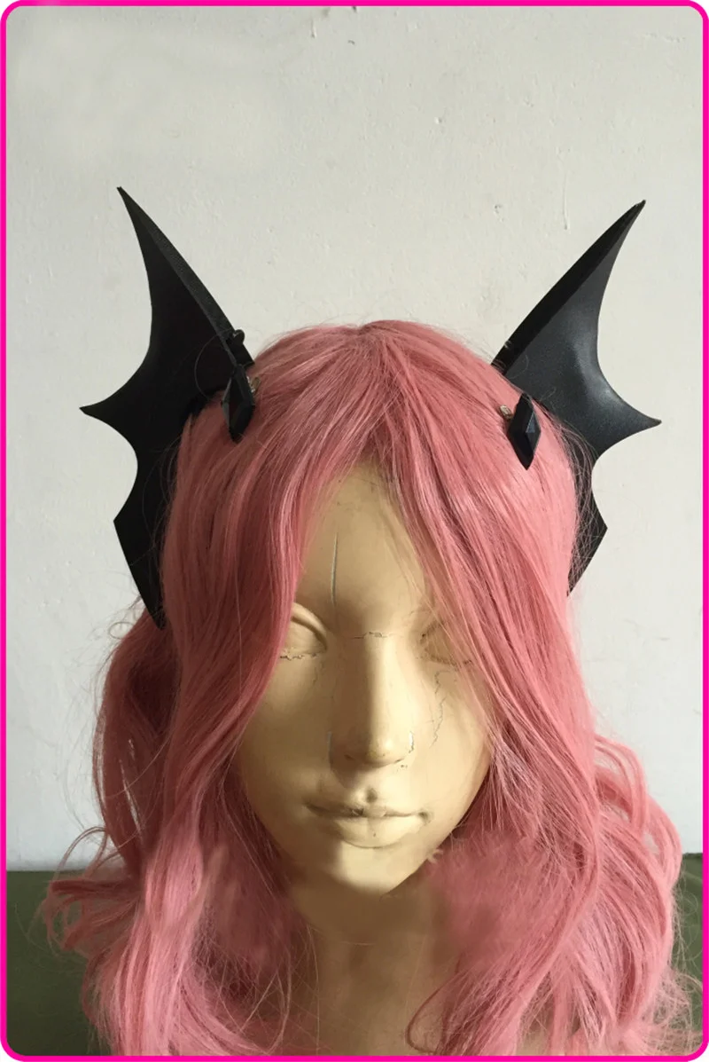 Seraph Of The End Owari no Seraph Krul Tepes Cosplay Headwear Wig Queen's Headdress Bat Hairpin Diamond Hair Clip Costume Props