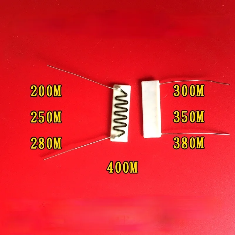 Glass glaze non - inductive high - voltage resistor chip ceramic high - voltage resistor 3W250M 280M 350M 380M 20KV