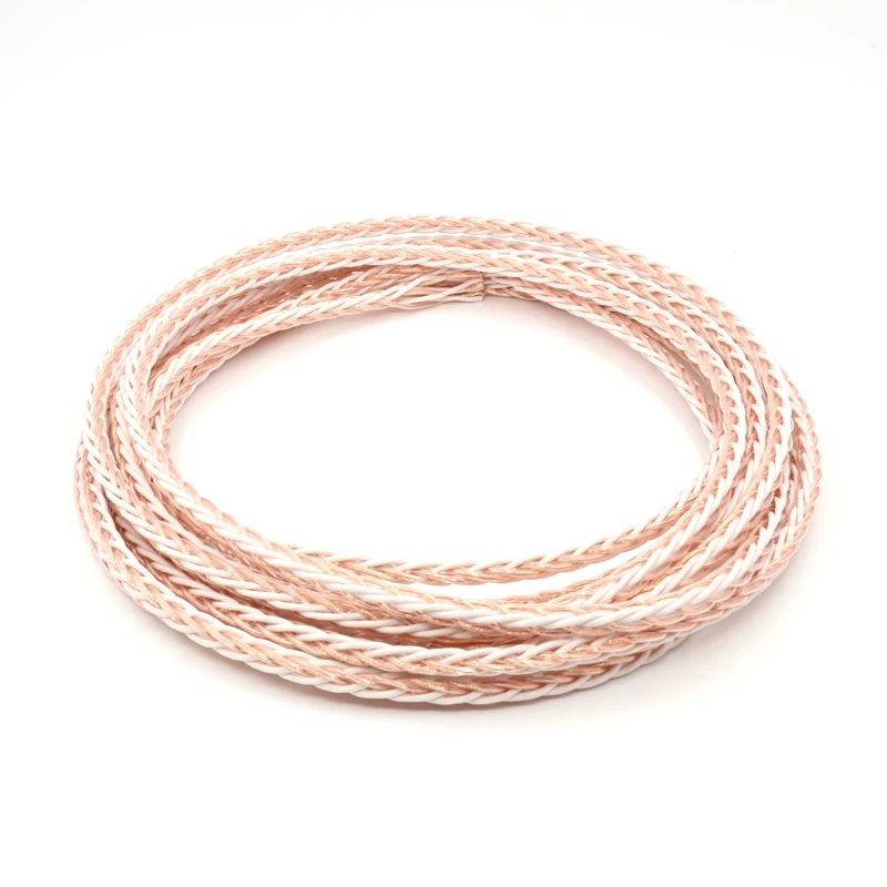 Hi-End 4TC Speaker Cable OCC Copper Audiophile Speaker Wire For AMP /SPEAKER