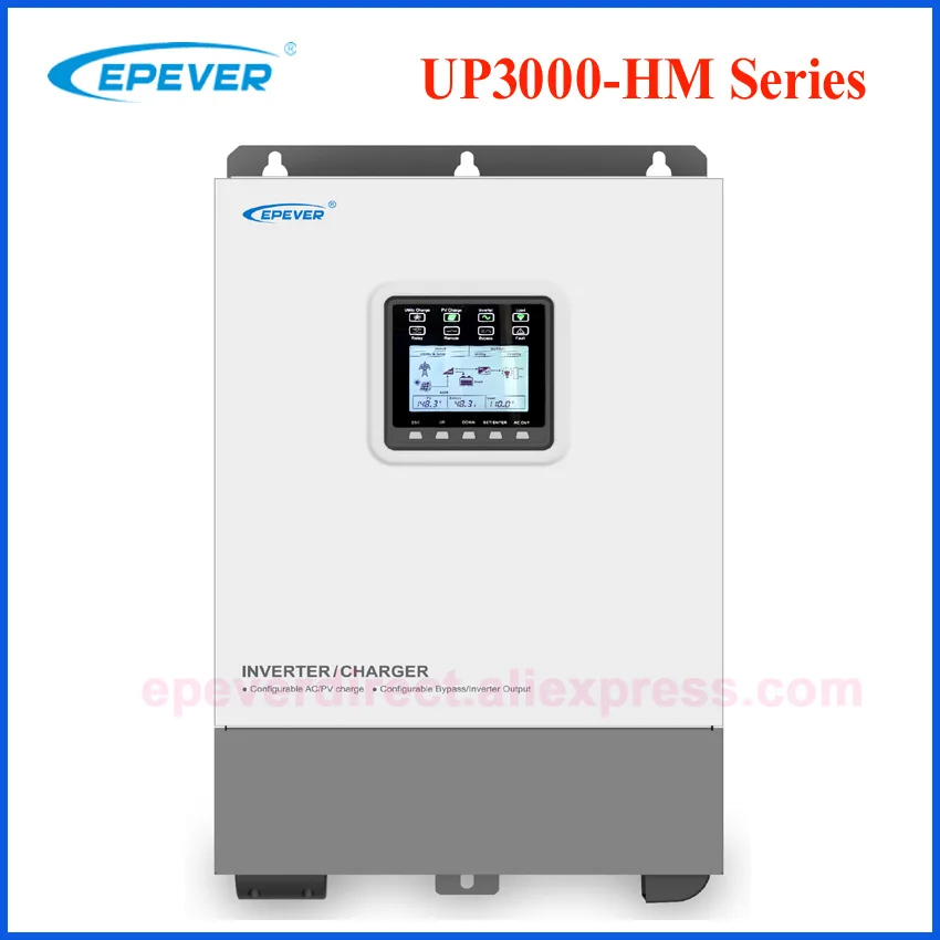 EPever UPower Inverter UP-HM series 2000w 3000w 5000w with dc 24v 48v to AC 220v 230v UP2000-HM6022 UP3000-HM10022 UP3000-HM5042