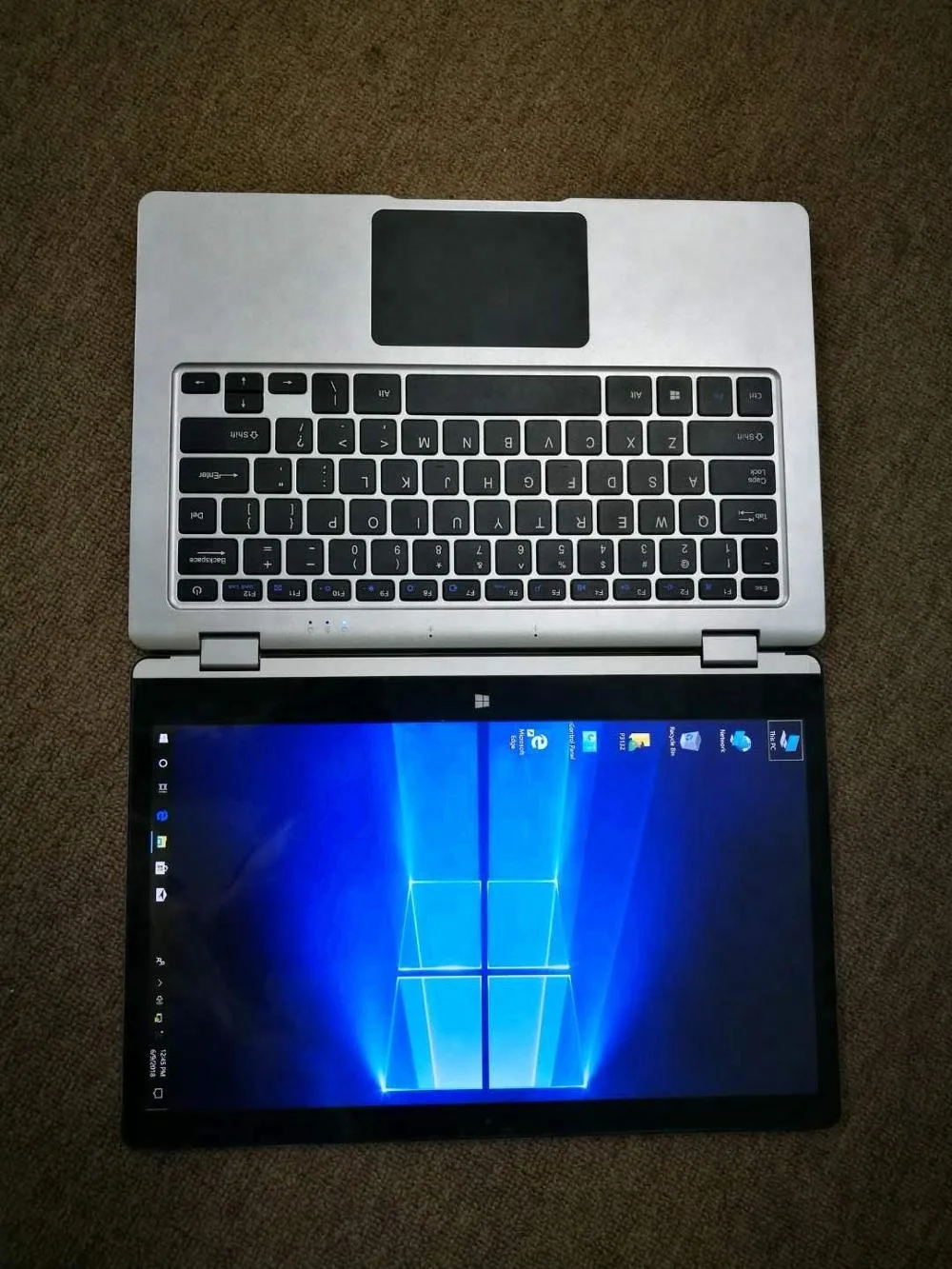 Laptop Air baru, notebook 13.3 inci rumah Core N4000 CPU Quad Core 8GB RAM 256GB SSD sidik jari WIN 11 Laptop bermain game