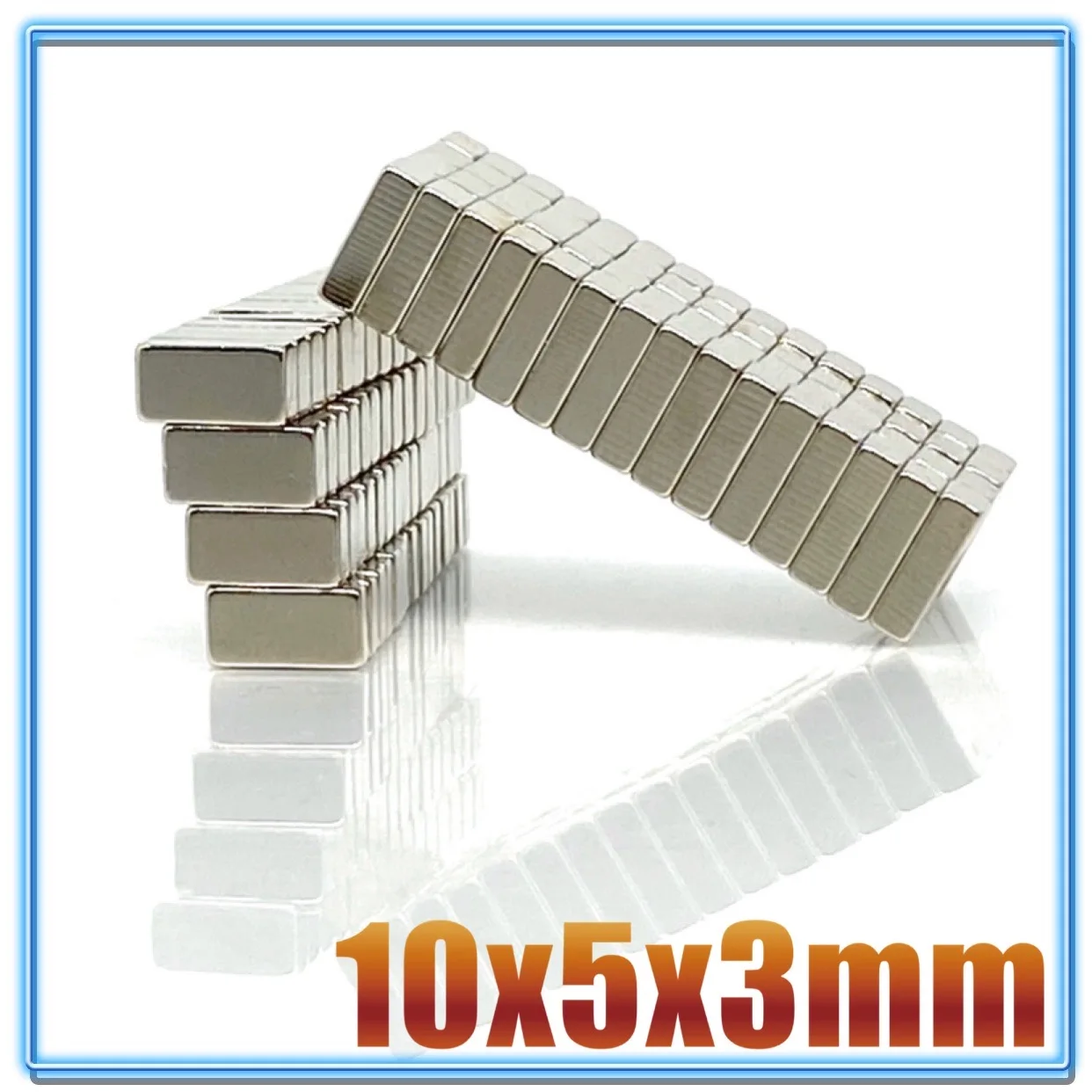 20/50/100/200/500pcs 10x5x3 mm Cuboid Block Magnets 10mmX5mm Neodymium Magnet 10x5x3mm Permanent NdFeB Strong Magnet 10*5*3 N35