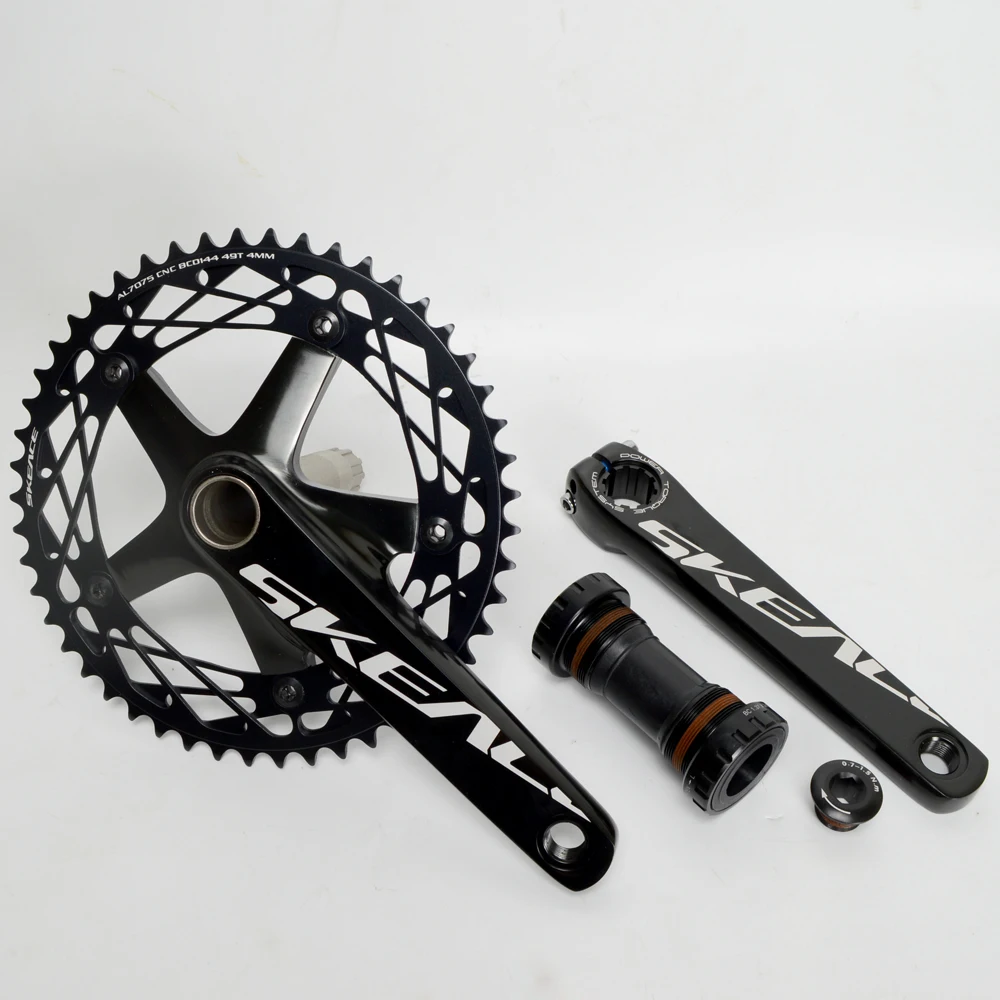 SKEACE fixed gear bicycle Crank set 144 BCD 48T Chainwheel