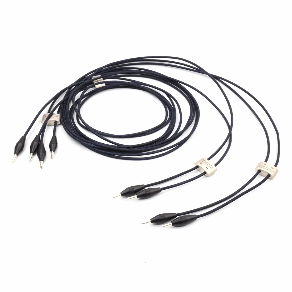 

Hi-end Audio Speaker Cable YTER well tempered orgentun alloy HIFI loudspeaker wire with banana plug