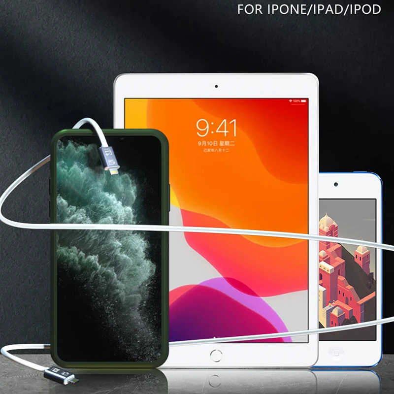 Mecânico cabo de transferência de dados otg lightning, cabo de transferência de dados para iphone e ipad, cabo de sincronização de fotos em vídeo