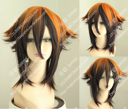 Yu Gi Oh! Duel Links Arc-V Jaden Yuki Judai Mutou Yuugi Aibo Wig Cosplay Sakaki Yuuya Wig Rambut Tahan Panas + Topi Wig