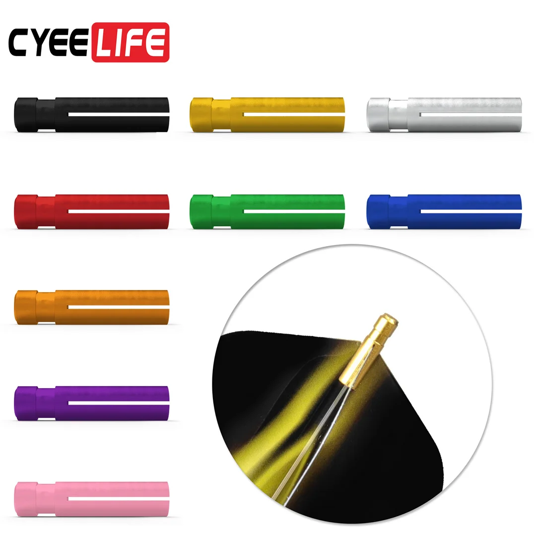 CyeeLife 12PC Aluminum Dart Flight Savers Protectors Dart Accessories Darts tool Multiple colors available