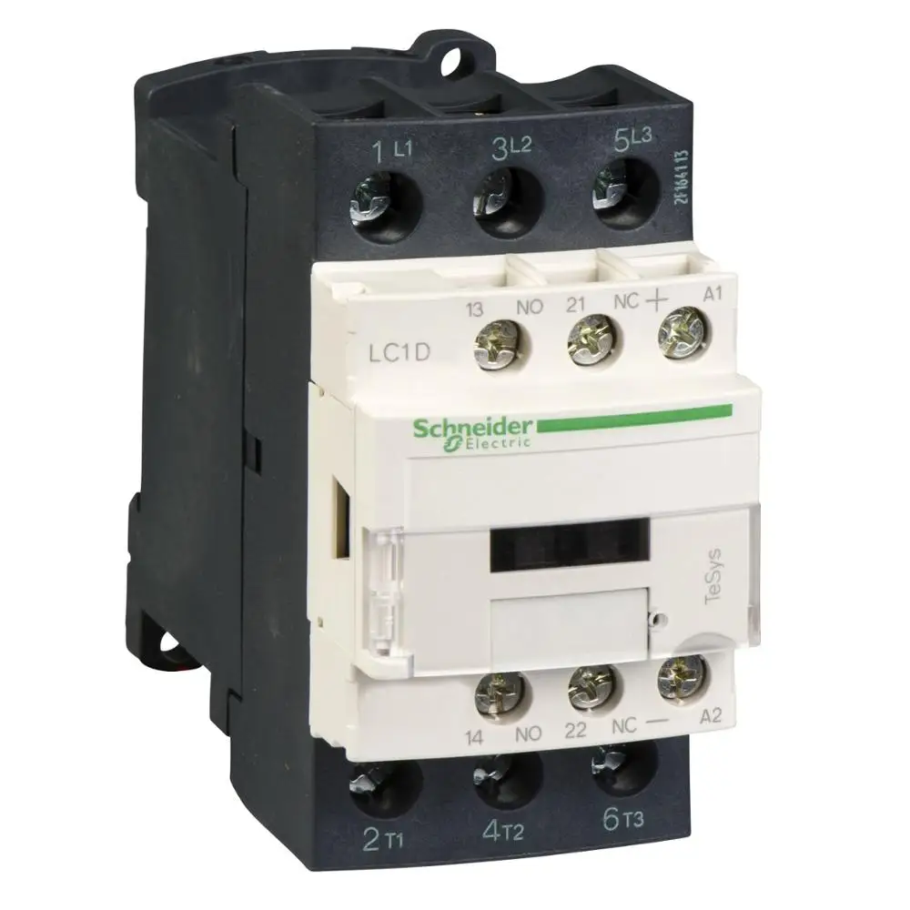 

LC1D38FDC Three-pole contactor 3P 38A 110VDC one open and one close for AC load with power factor greater than or equal to 0.95