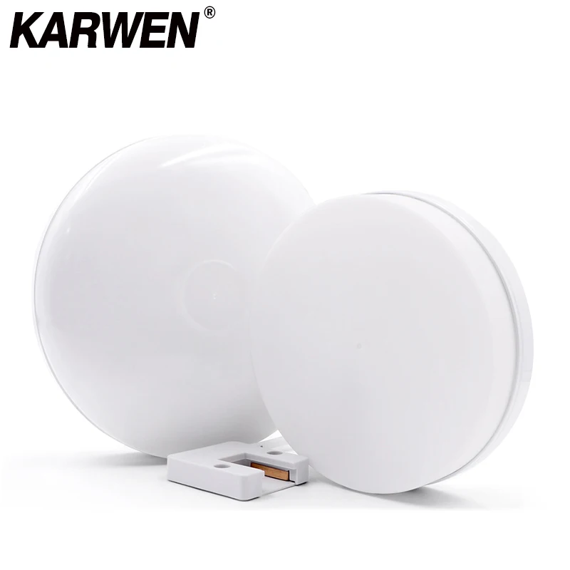 KARWEN-Lámpara LED de techo para sala de estar, Panel empotrado de montaje en superficie de AC85-265V, 6W, 9W, 13W, 18W, 24W, 36W, 48W